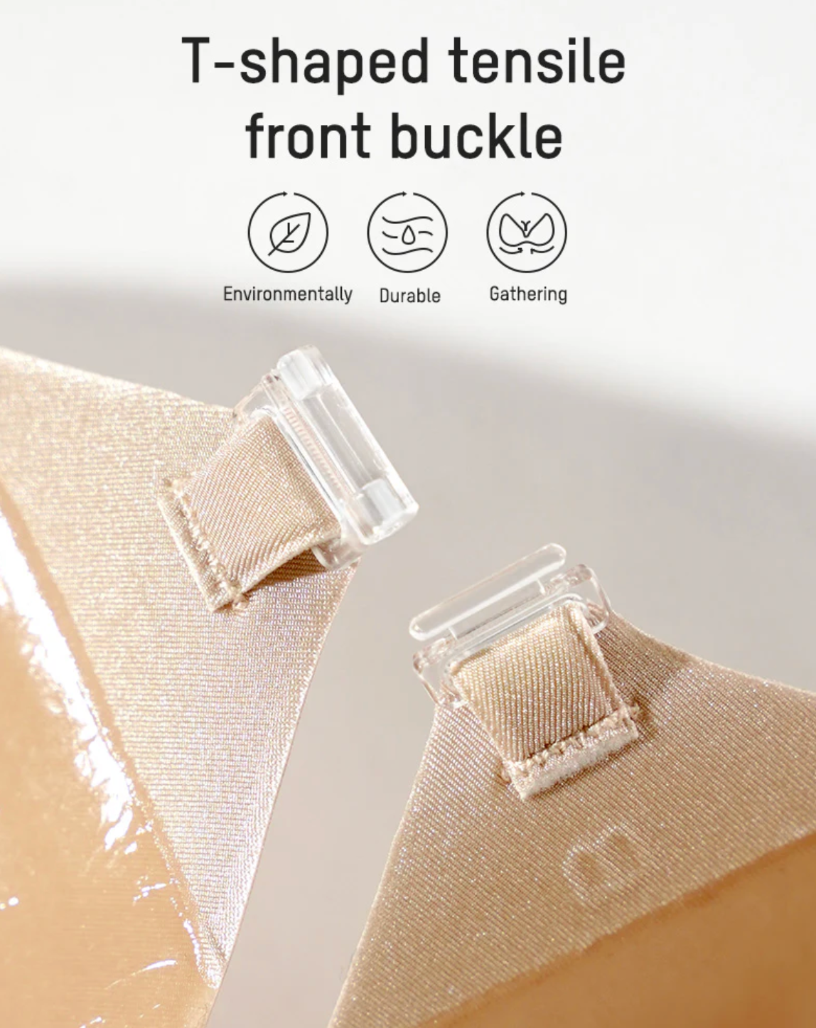 Strapless Adhesive Invisible Push Up Bra