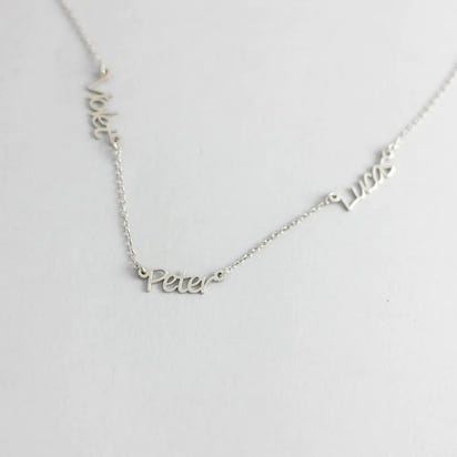 Customizable Name Necklace (up to 3 names)