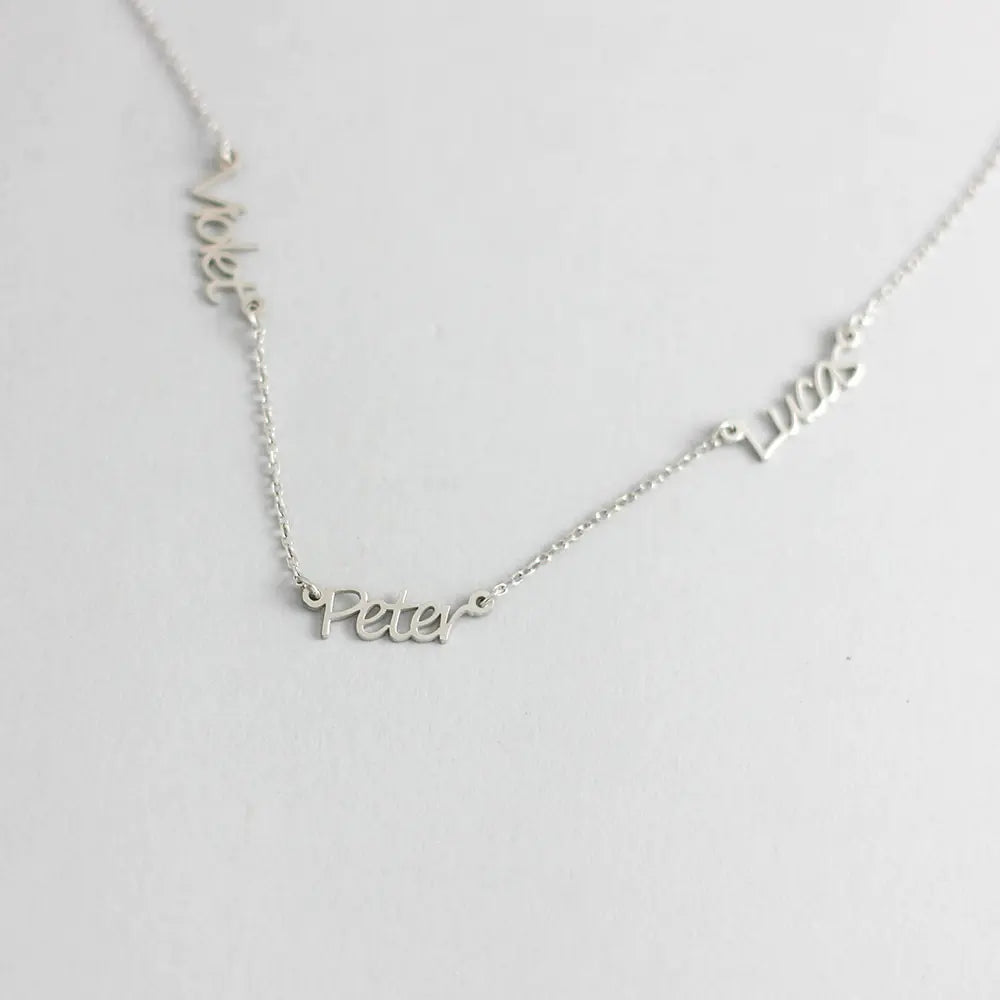 Customizable Name Necklace (up to 3 names)