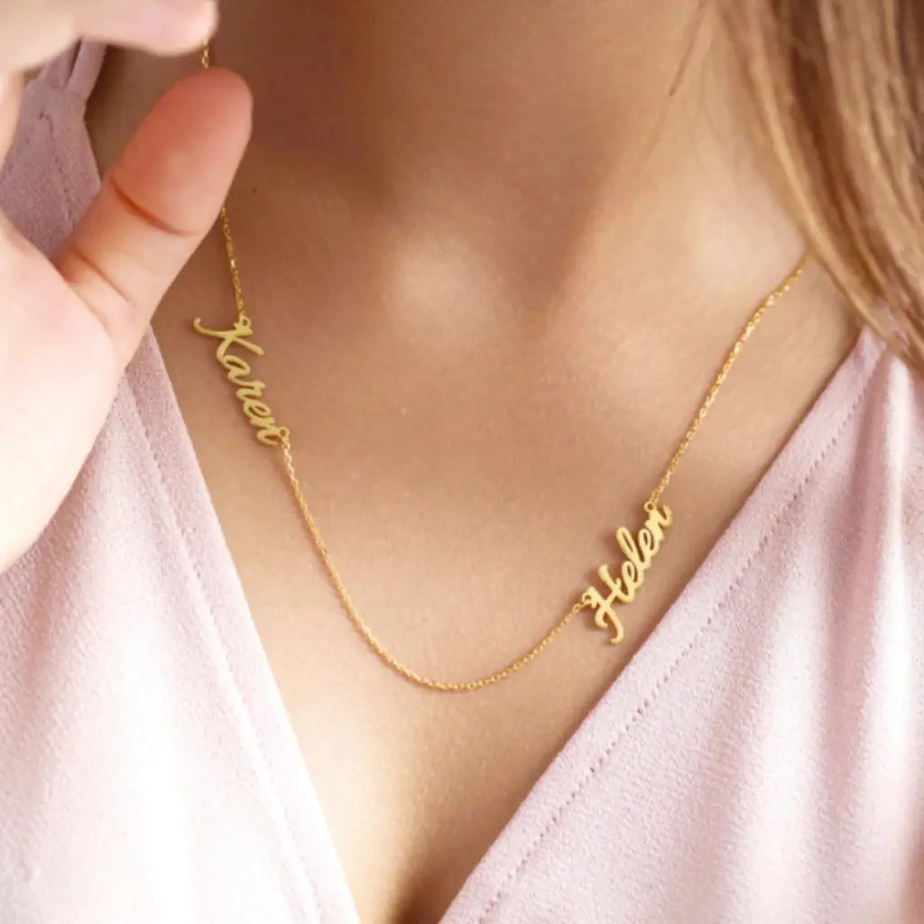 Customizable Name Necklace (up to 3 names)