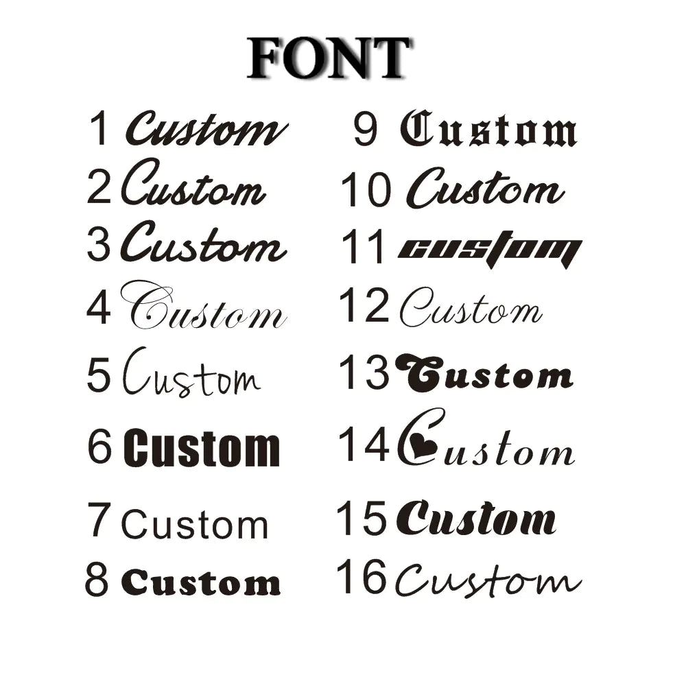 Customizable Name Necklace (up to 3 names)