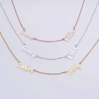 Customizable Name Necklace (up to 3 names)